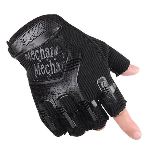 Black Figerless Glove