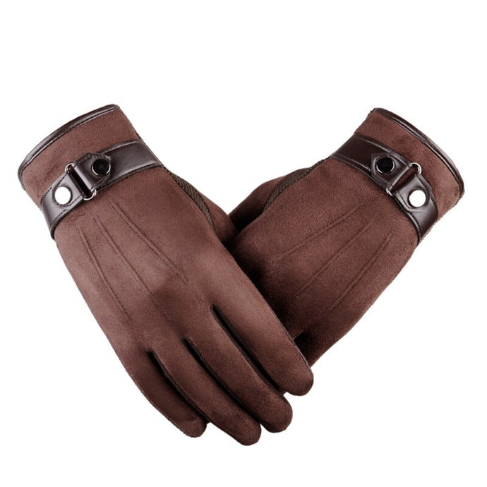 Men Spring Leather Glove